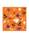 Serwetki papierowe Halloween Boo!, 33 x 33 cm, 20 szt.