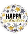 Balon foliowy happy graduation / gratulacje ukończenie szkoły 18"