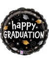 Balon foliowy happy graduation - you did it! / gratulacje ukończenie szkoły 18"