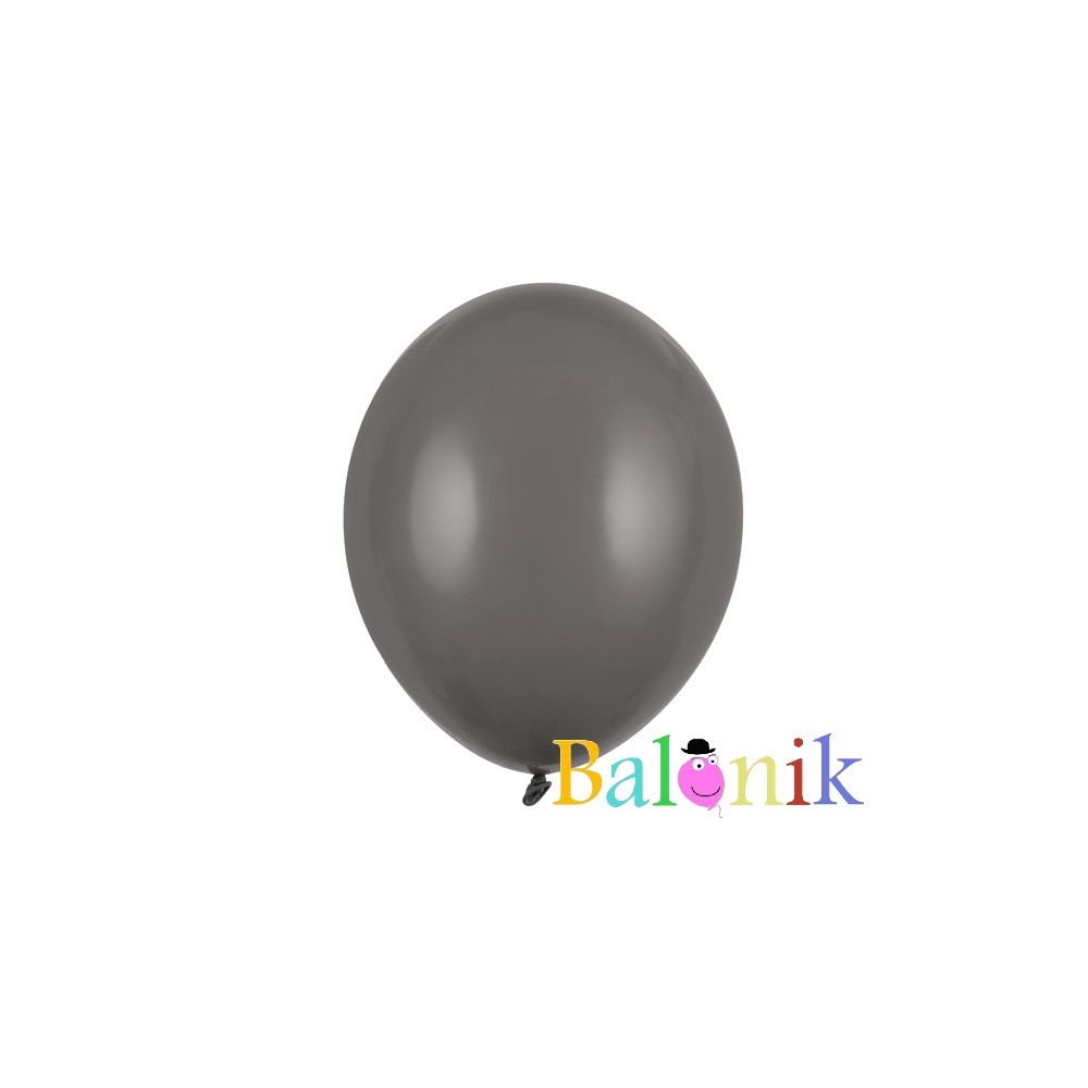 Balon lateksowy szary grafit /Grey