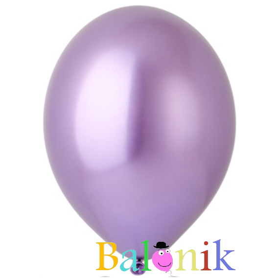 Balon Lateksowy Fioletowy Chrom Sklep Balonik Rumia Balony Z Helem