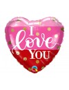 Balon foliowy serce I love you, 18"