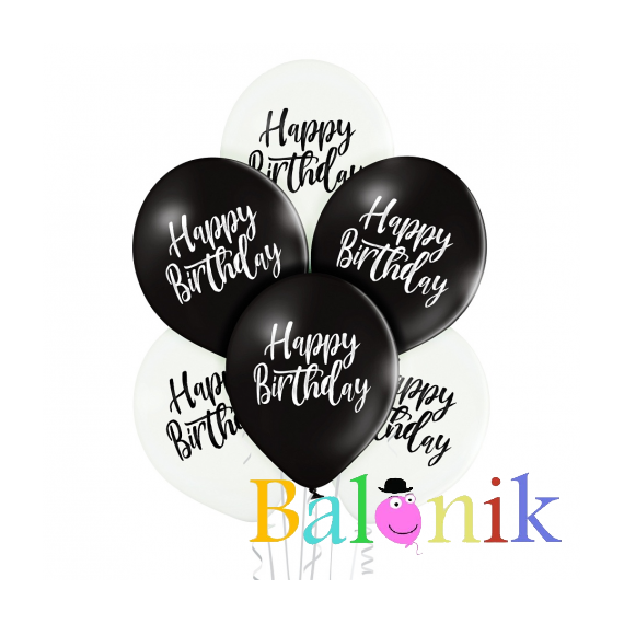 Balon lateksowy Happy Birthday