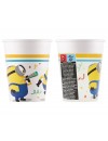 Kubeczki papierowe MINIONKI /Minions Rise of Gru, 200ml, 8 szt