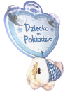 Zawieszka do samochodu dziecko na pokładzie FIZZY-MOON