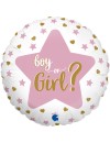 Balon foliowy Boy or Girl dwustronny 18"