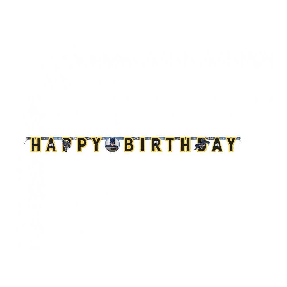 Banner Batman- Happy Birthday