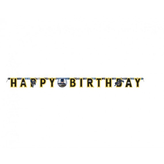 Banner Batman- Happy Birthday