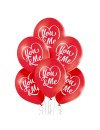 Balon lateksowy You & Me czerwony